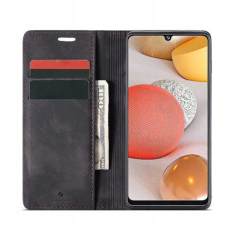 Spacecase Wallet Galaxy A42 5G czarny