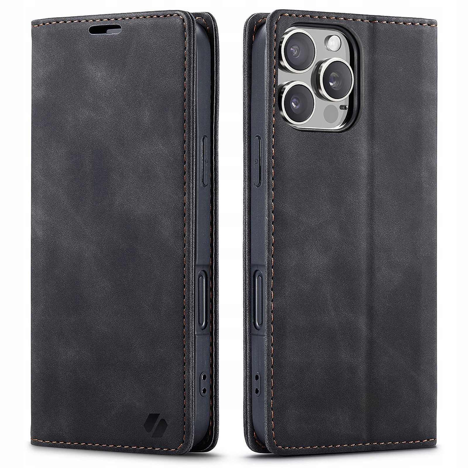 Spacecase Wallet iPhone 16 Pro black