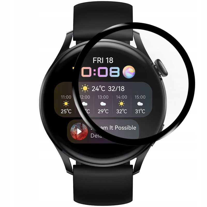Spacecase Hybrid Glass Huawei Watch 3 46Mm