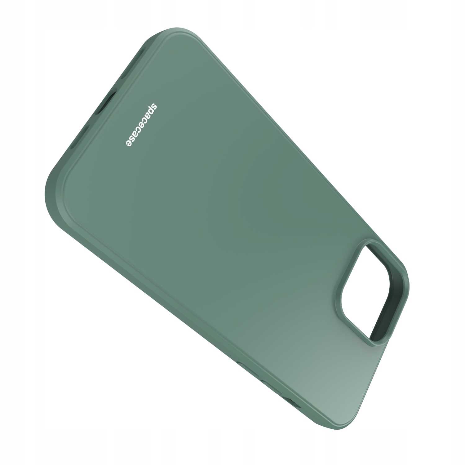 Spacecase Silicone Case iPhone 13 Pro Max dark green