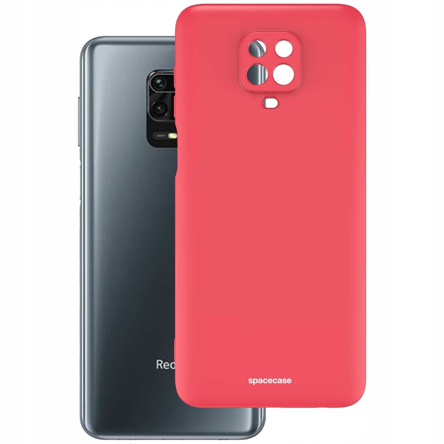 Spacecase Silicone Case Redmi Note 9S/9 Pro Red