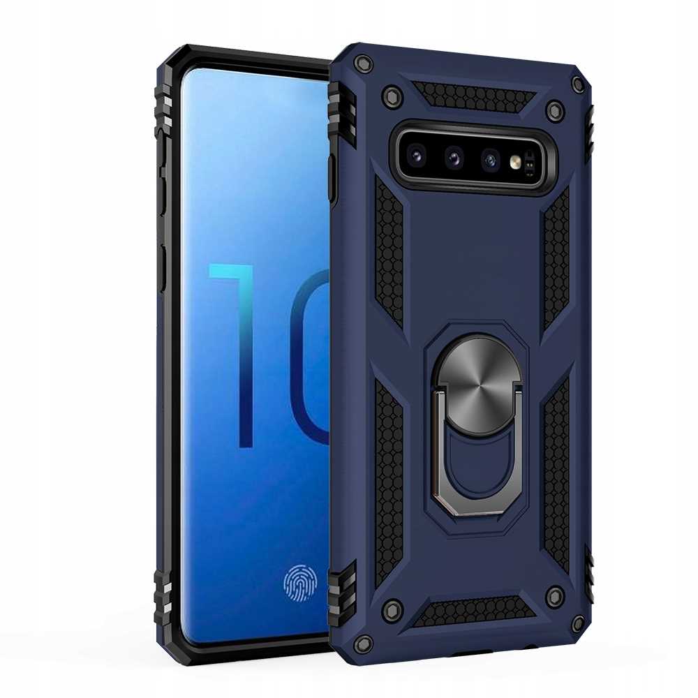 Spacecase Ring NX Galaxy S10 niebieski