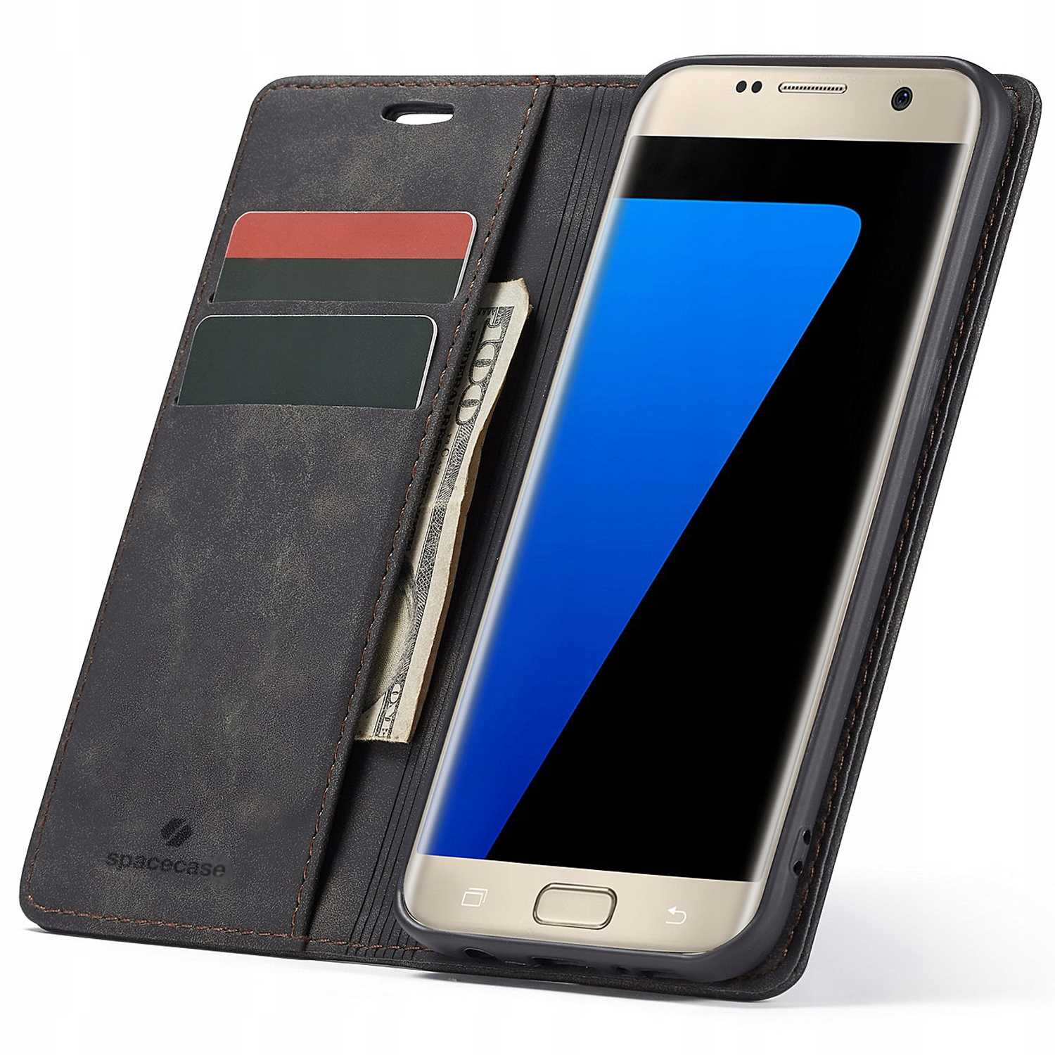 Spacecase Wallet Galaxy S7 Edge black