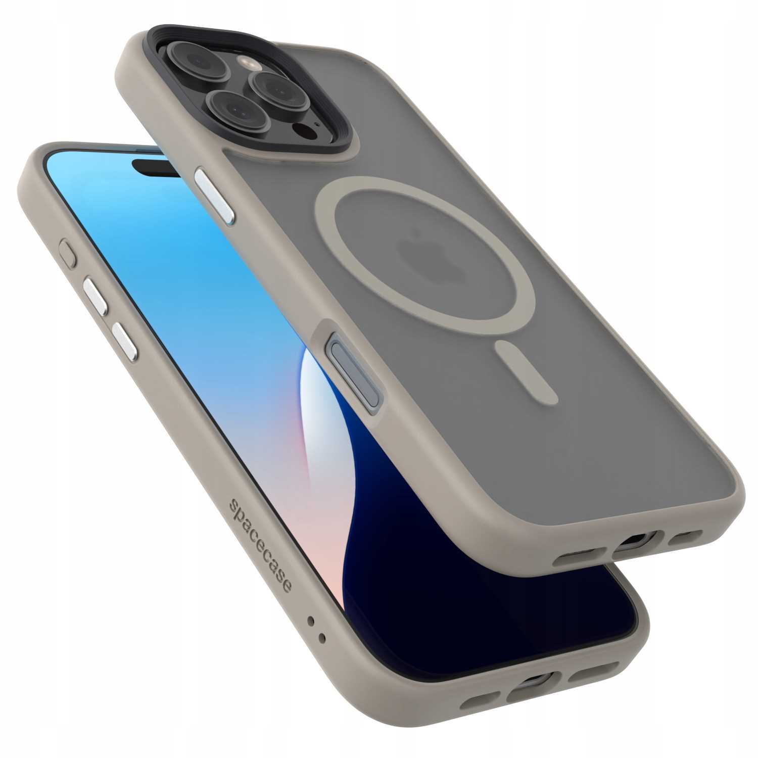 Spacecase Hybrid Mag iPhone 16 Pro Max desert titanium