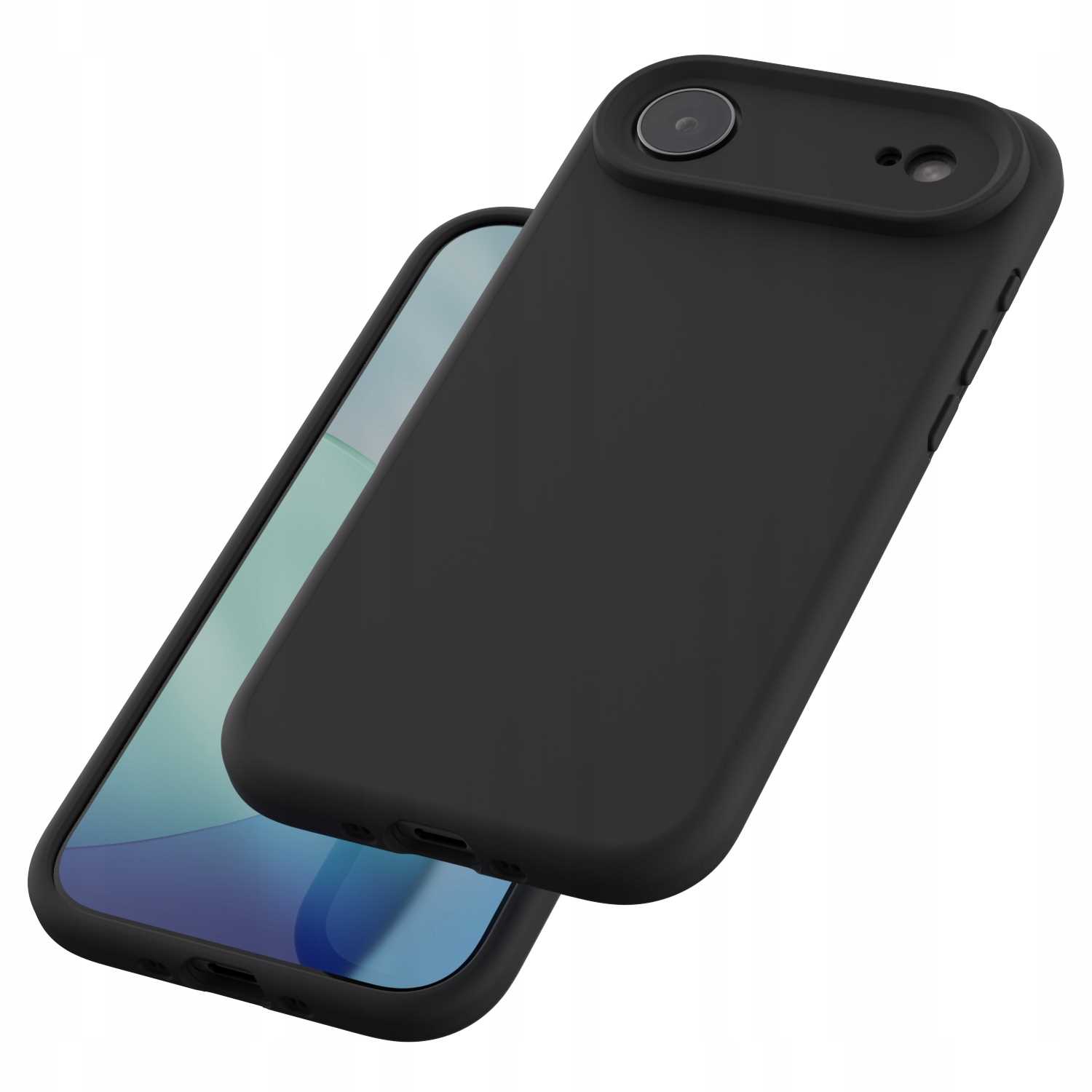 Spacecase Silicone Mag Iphone 17 Air Black