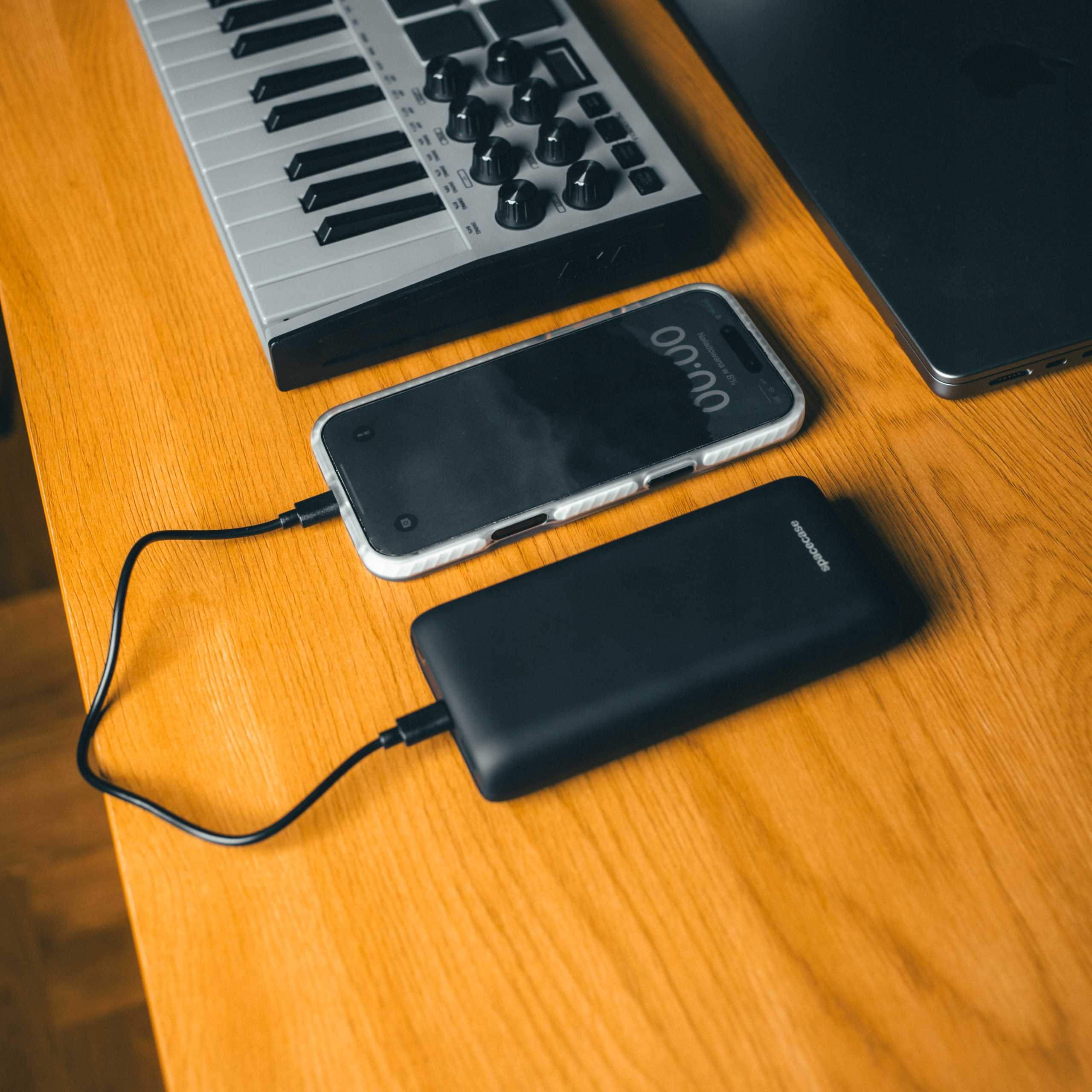 Spacecase Powerbank 20000Mah Powergo Pd20W Pb03-B Black