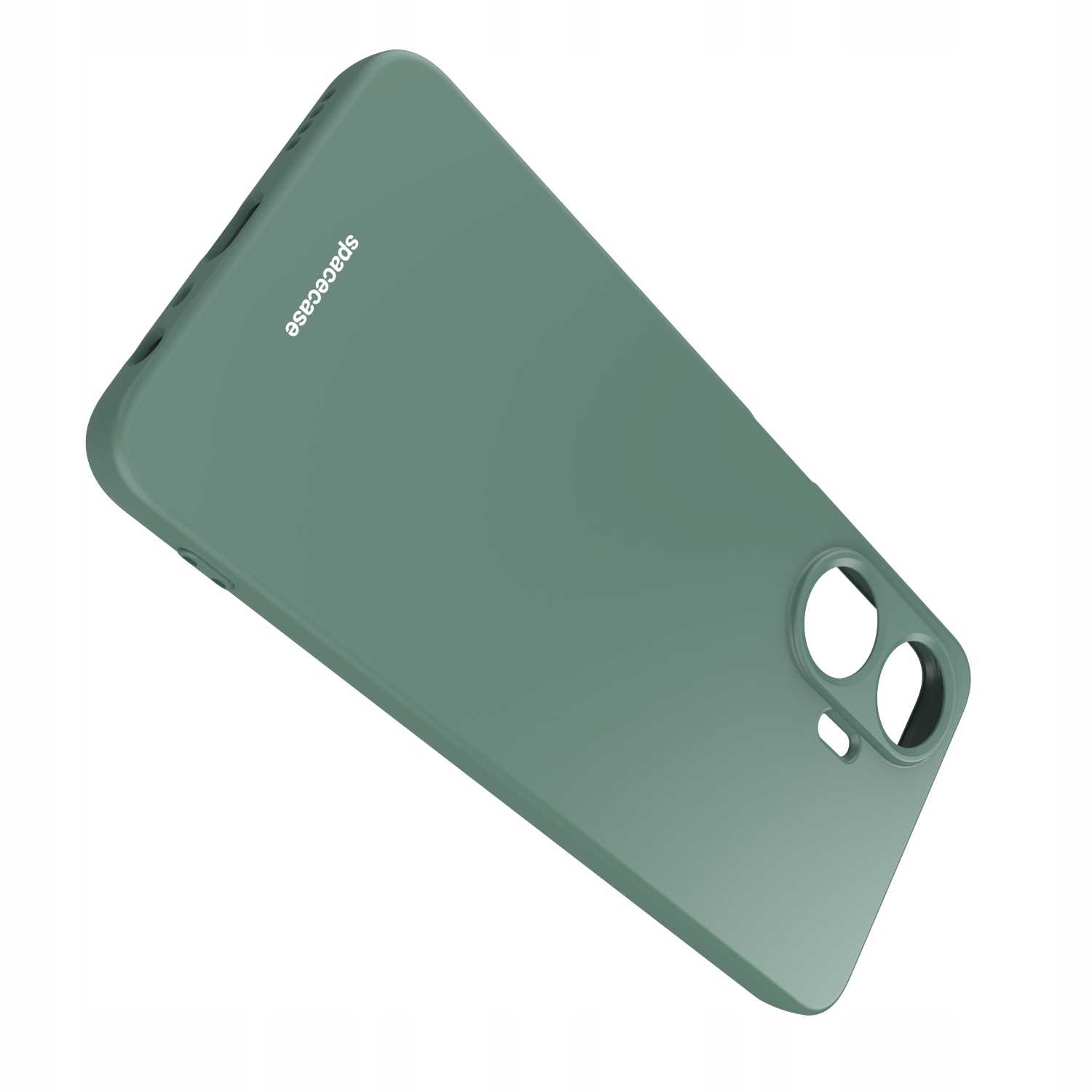 Spacecase Silicone Case Realme C55 dark green
