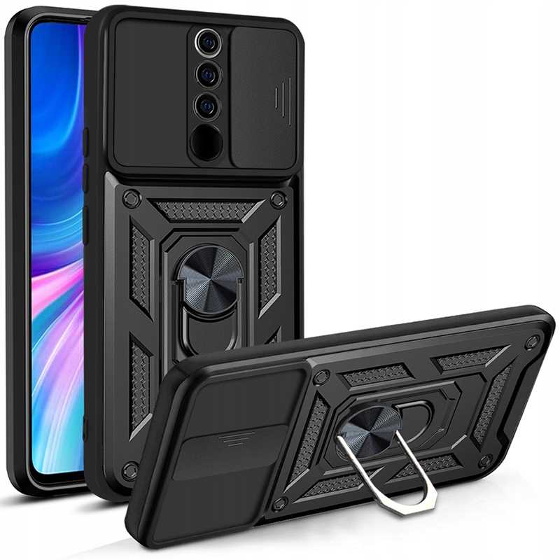 Spacecase Camring Redmi Note 8 Pro black