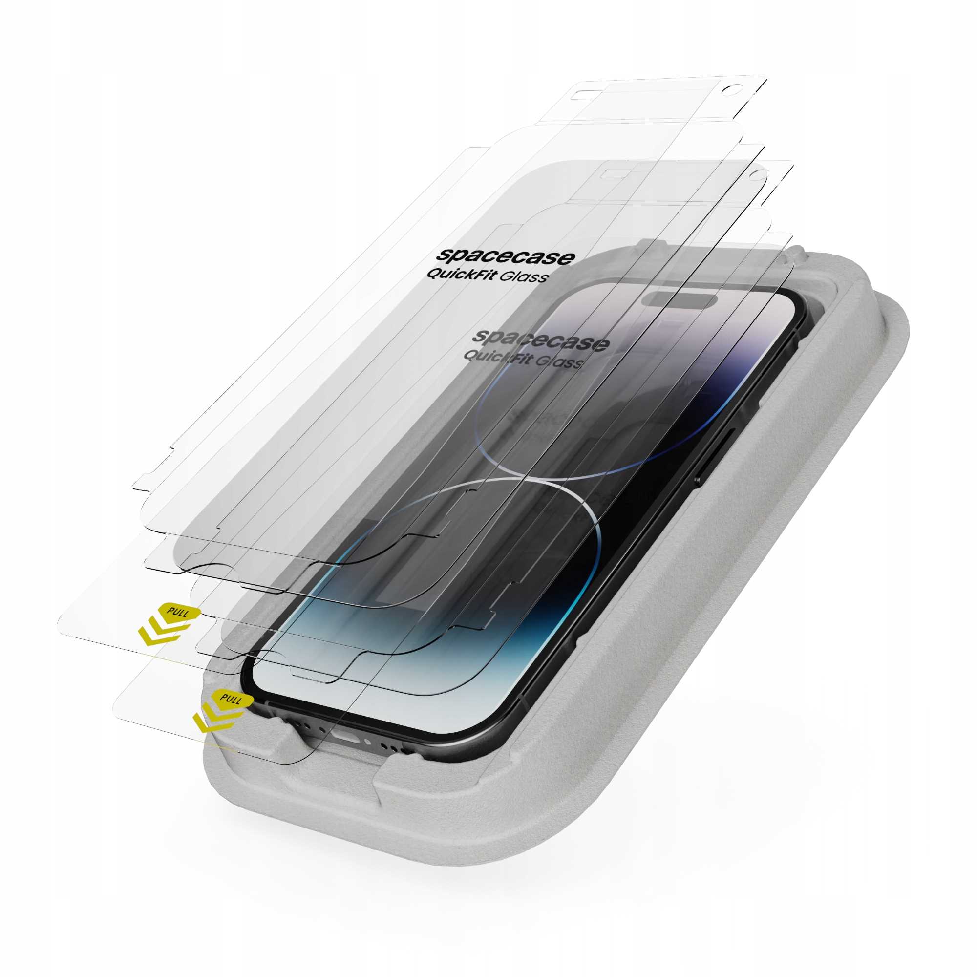 Spacecase QuickFit Glass iPhone 14 Pro
