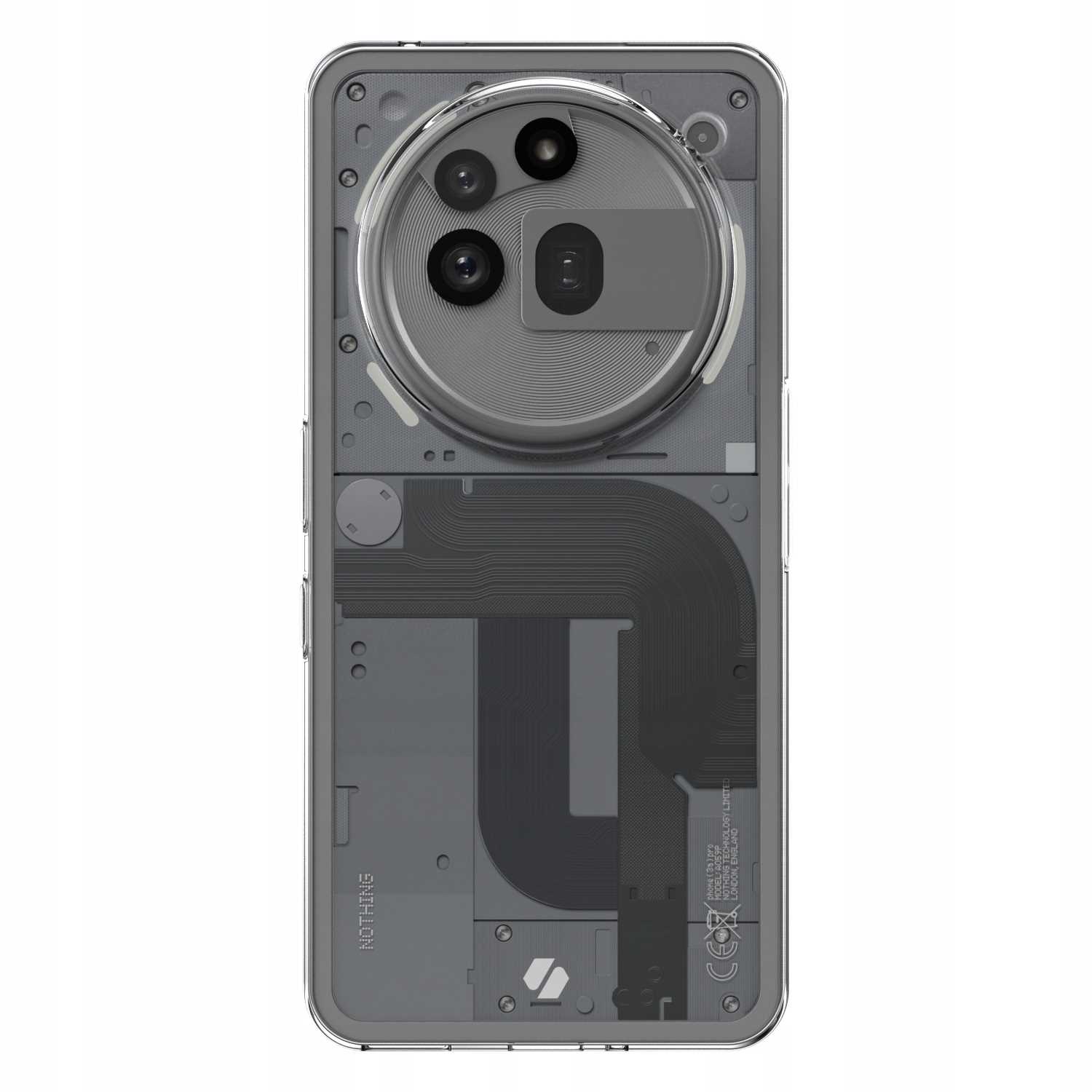Spacecase Clear Case Nothing Phone 3a Pro