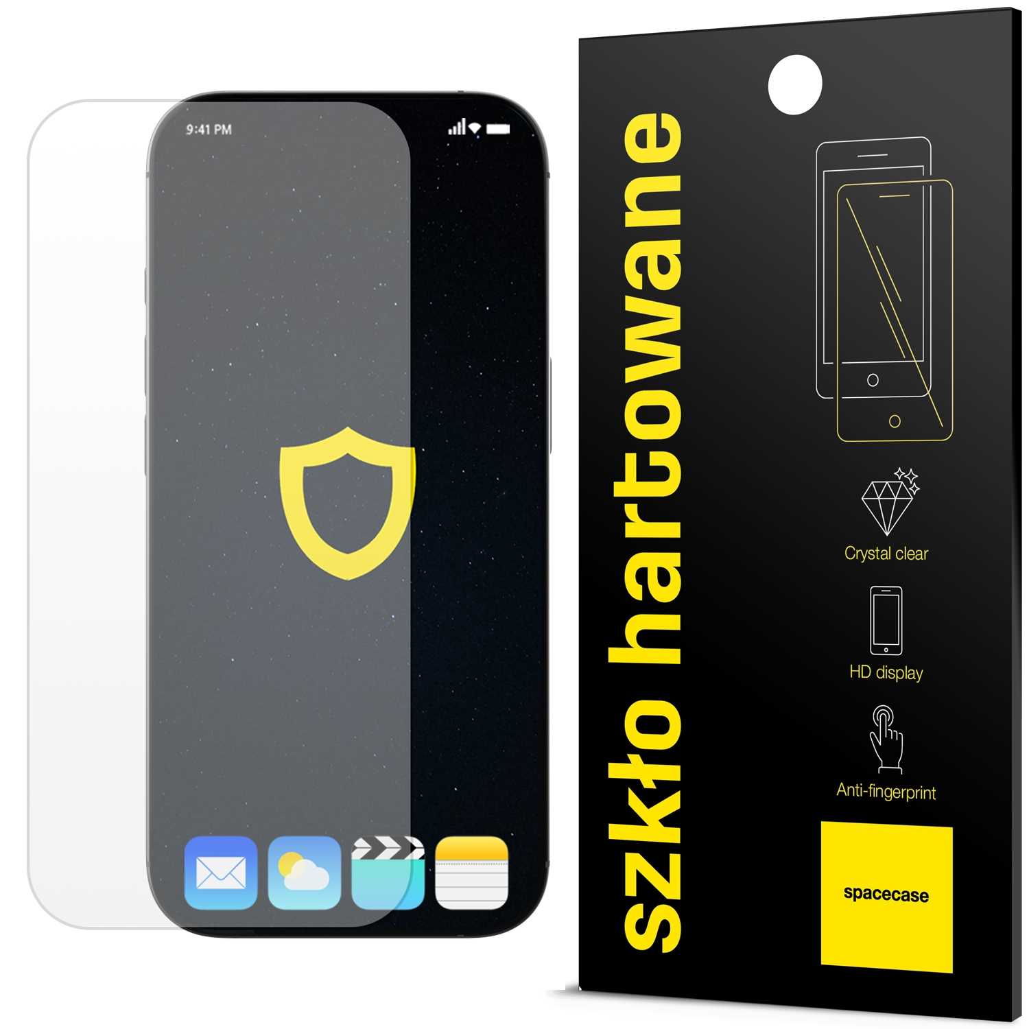 Spacecase Glass 2.5D iPhone 16 Pro Max