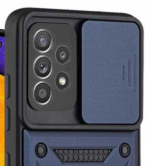 Spacecase Camring Galaxy A52 blue