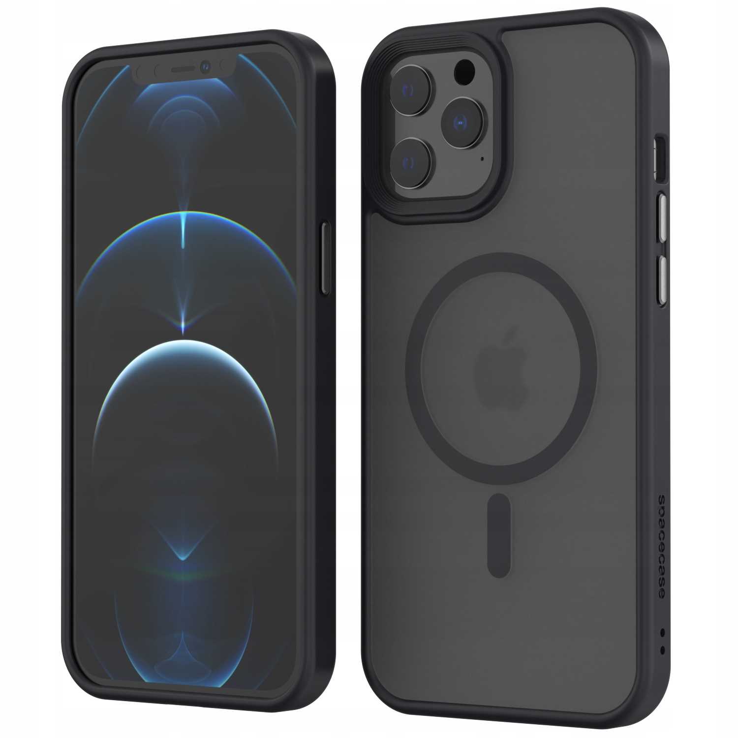 Spacecase Hybrid Mag Iphone 12 Pro Max Black