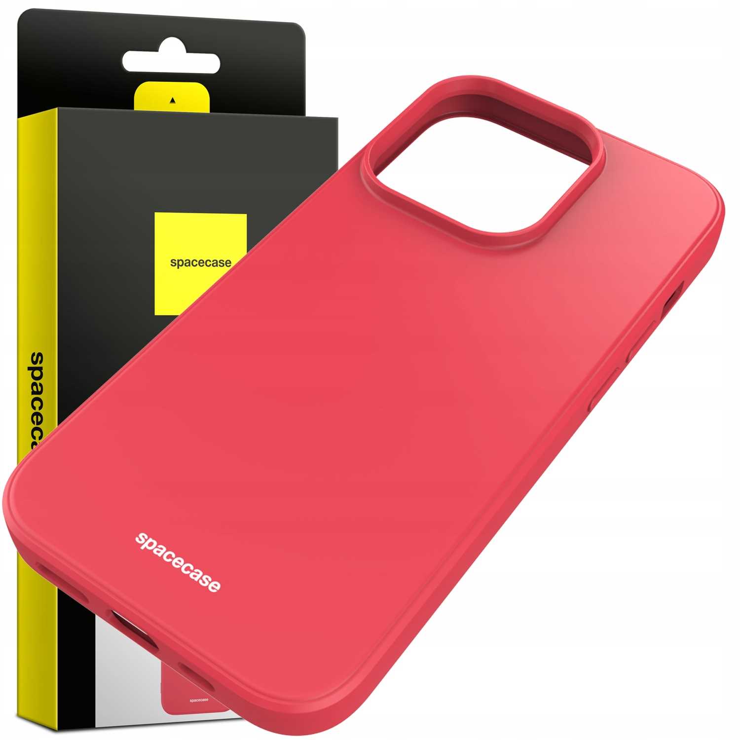Spacecase Silicone Case iPhone 14 Pro red