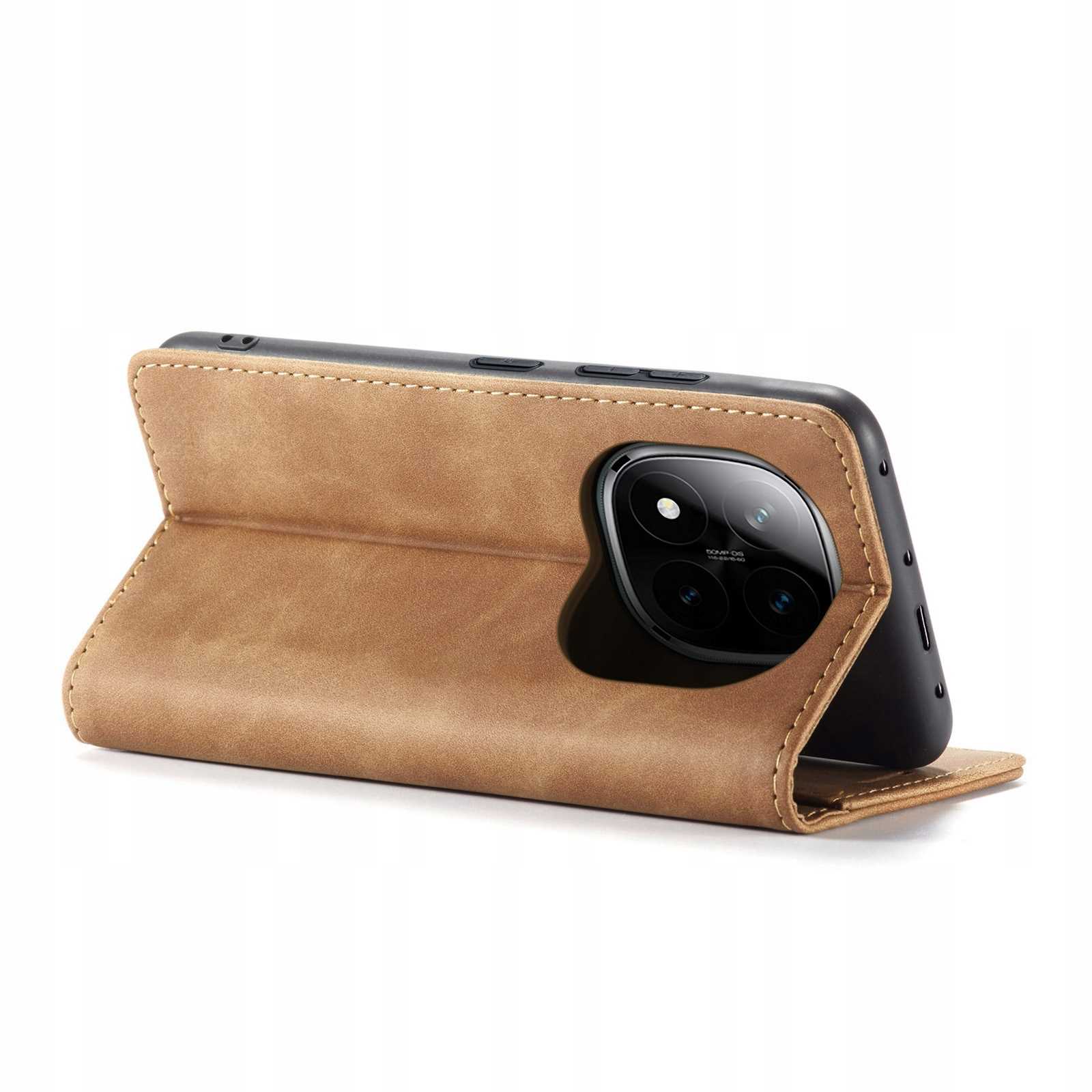 Spacecase Wallet Poco X7/Rm Note 14 Pro/Pro+ 5G Brown