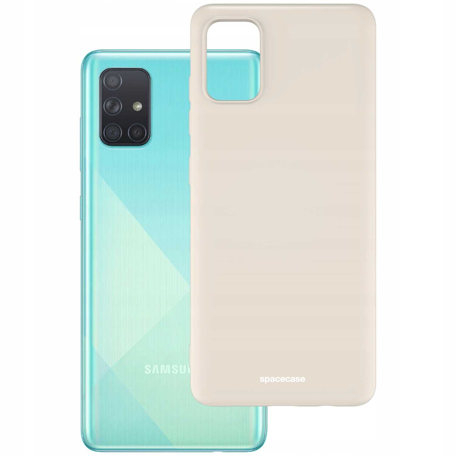 Spacecase Silicone Case Galaxy A51 Bone