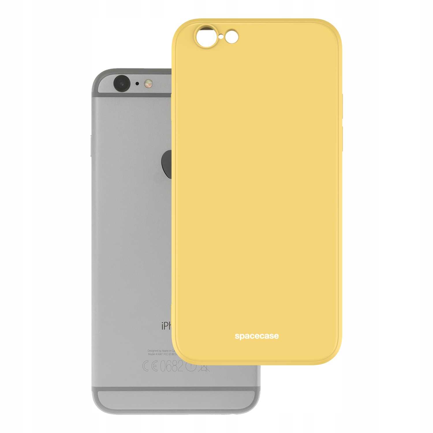 Spacecase Silicone Case Iphone 6/6S Yellow