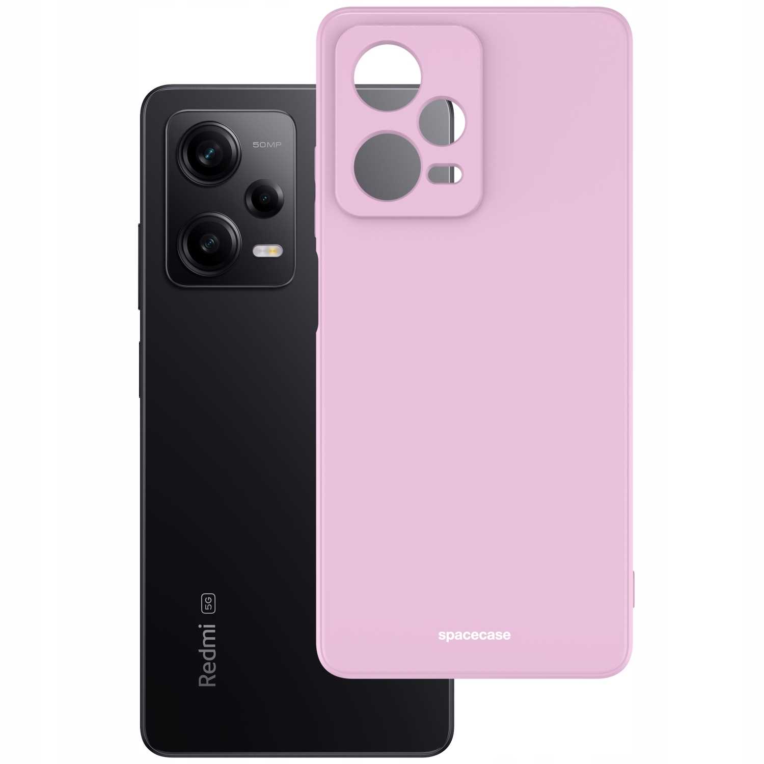 Spacecase Silicone Case Redmi Note 12 Pro 5G lilac