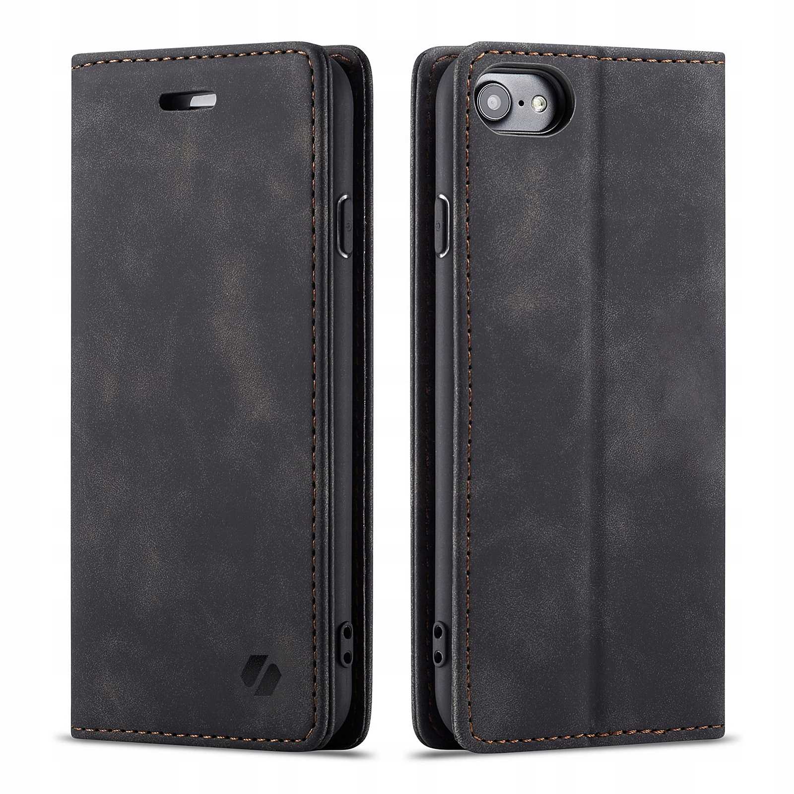 Spacecase Wallet iPhone 7/8/SE 2020 black