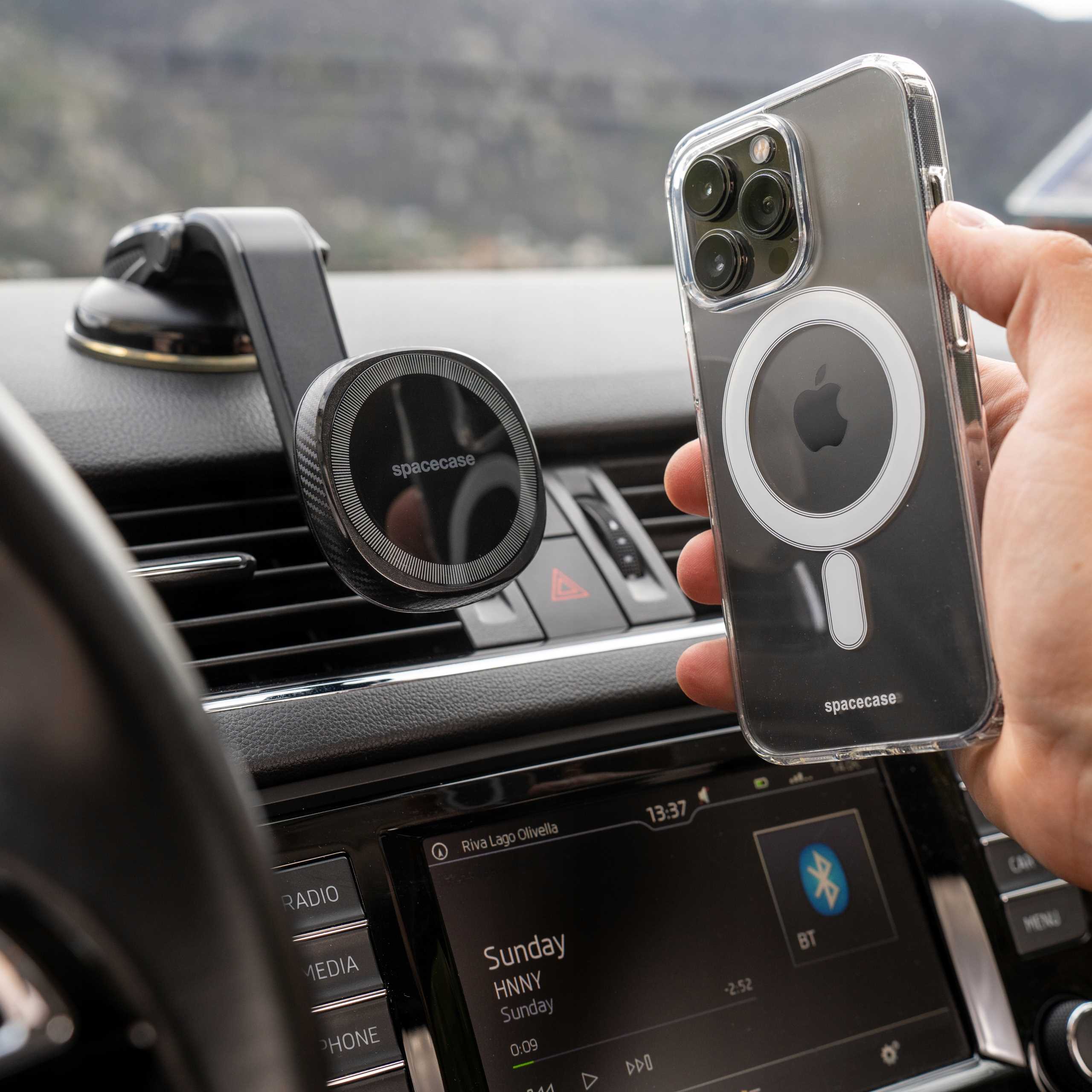 Spacecase Car Holder SC07 Dash Magsafe black