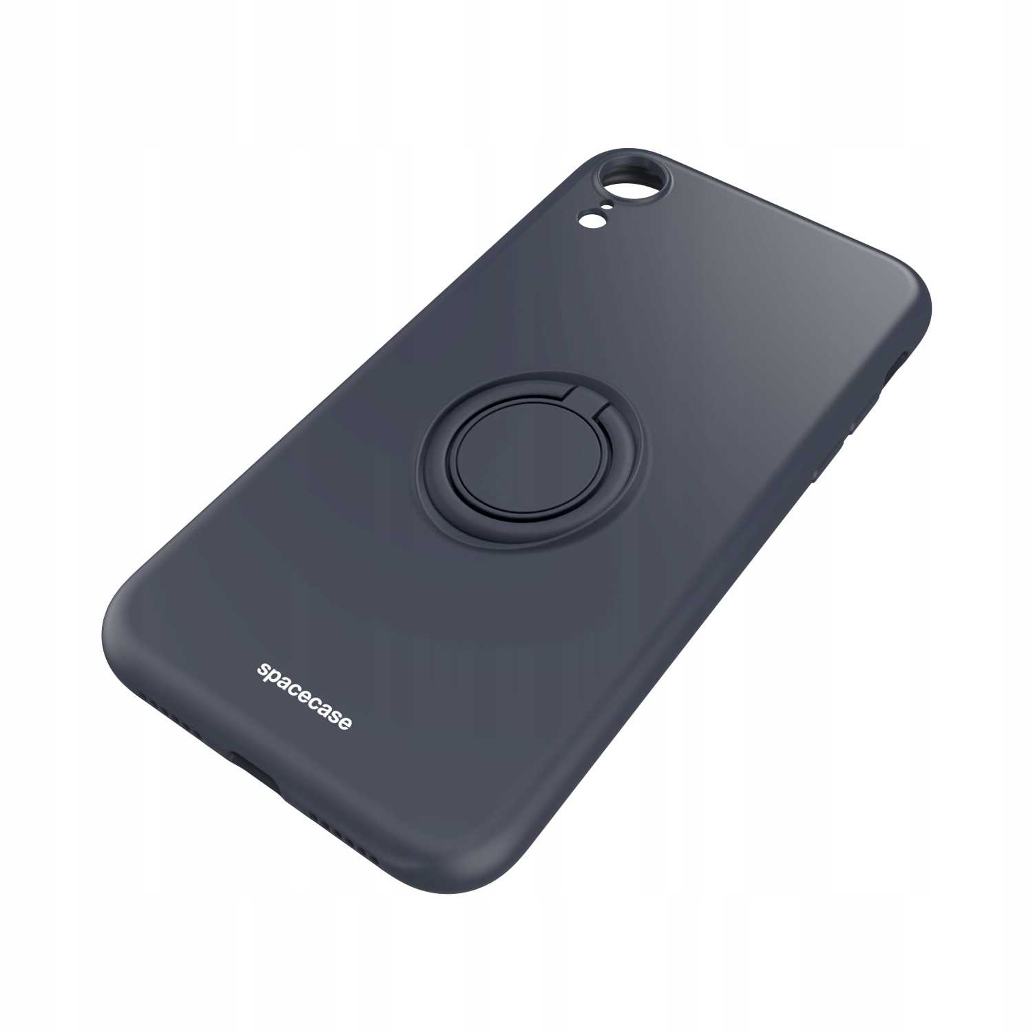 Spacecase Silicone Ring iPhone Xr black