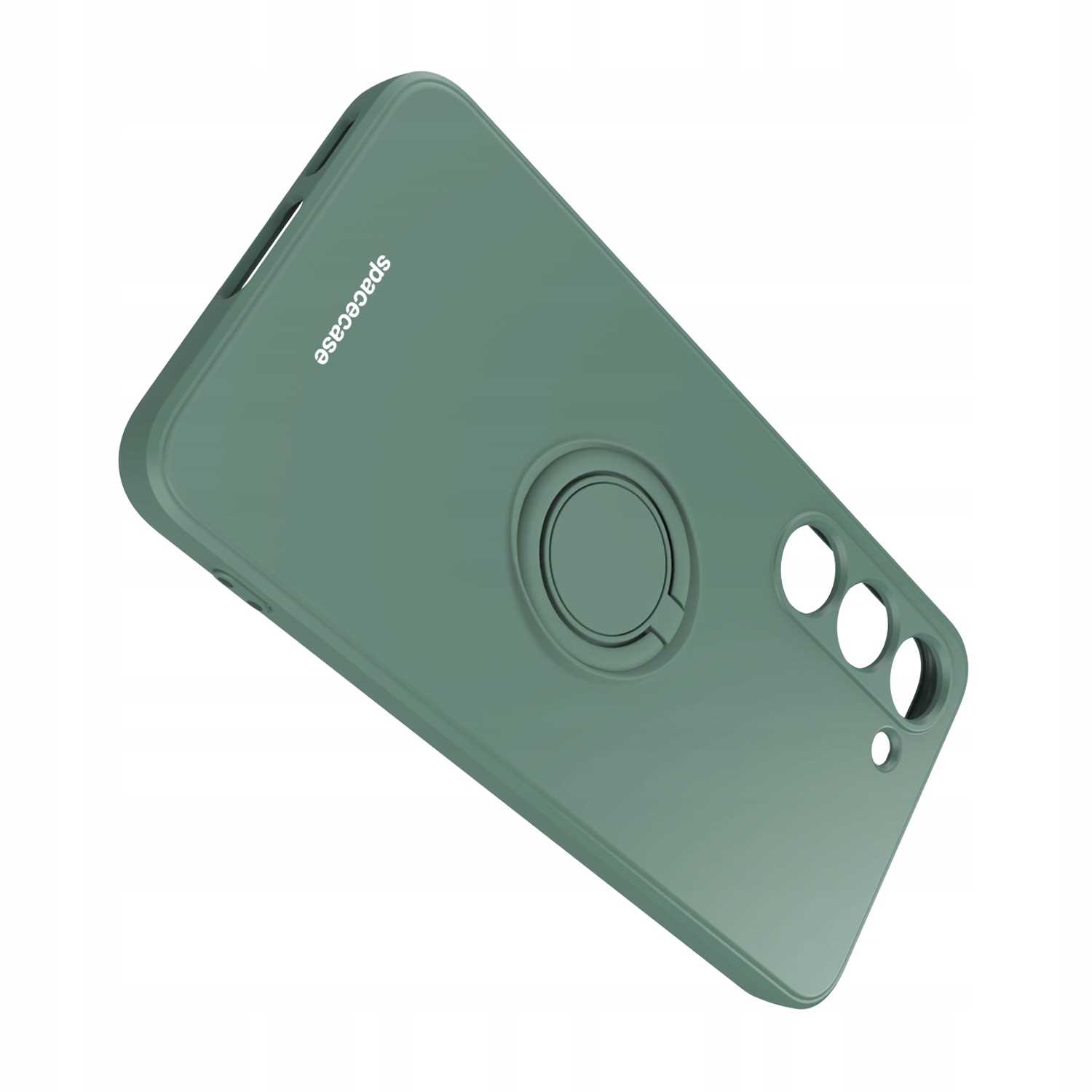 Spacecase Silicone Ring Galaxy S23 dark green