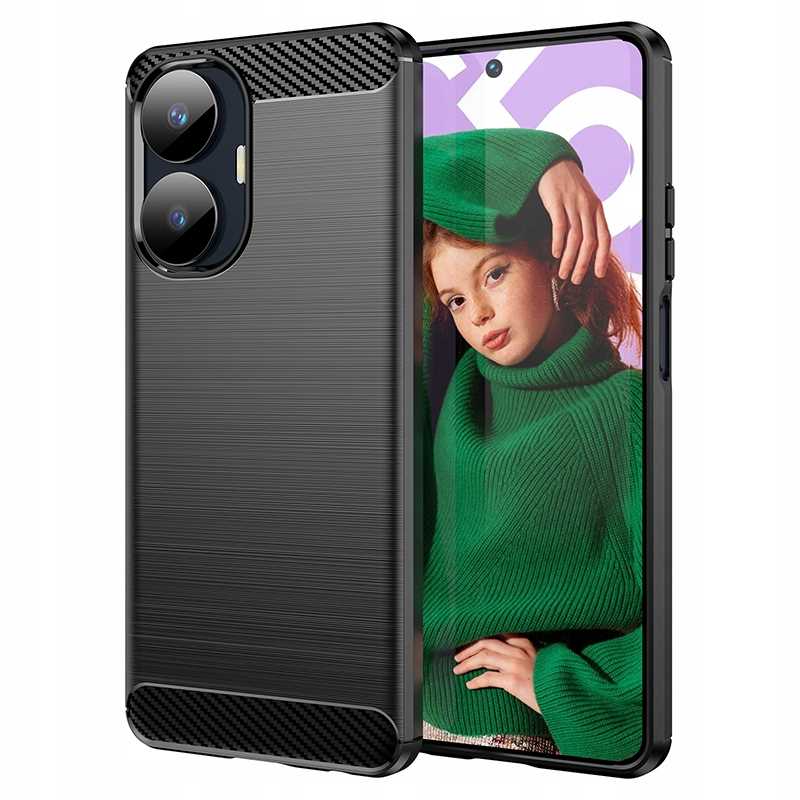 Spacecase Carbon Realme C55 black