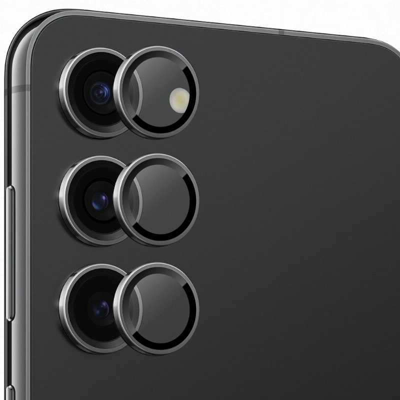 Spacecase Camera Ring Galaxy S23 Fe Black