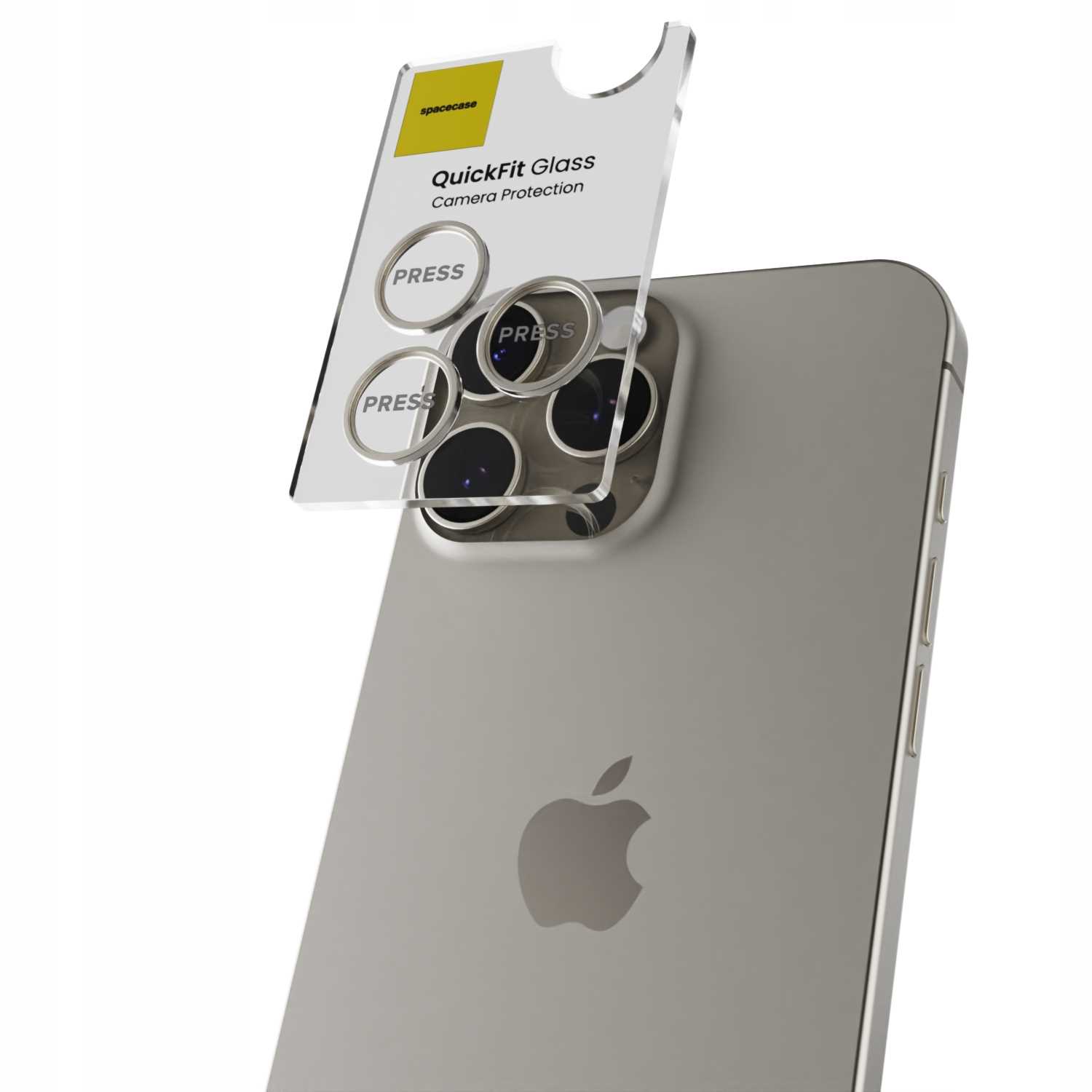 Spacecase Quickfit Camera Iphone 16 Pro/16 Pro Max Natural Titan