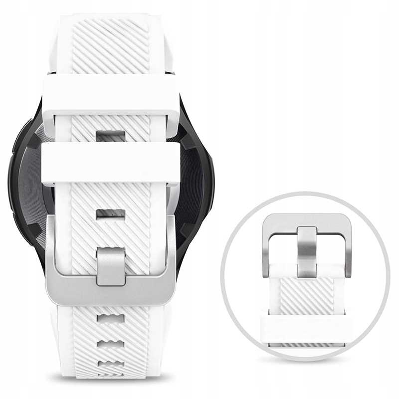 Spacecase Watchband 22Mm White