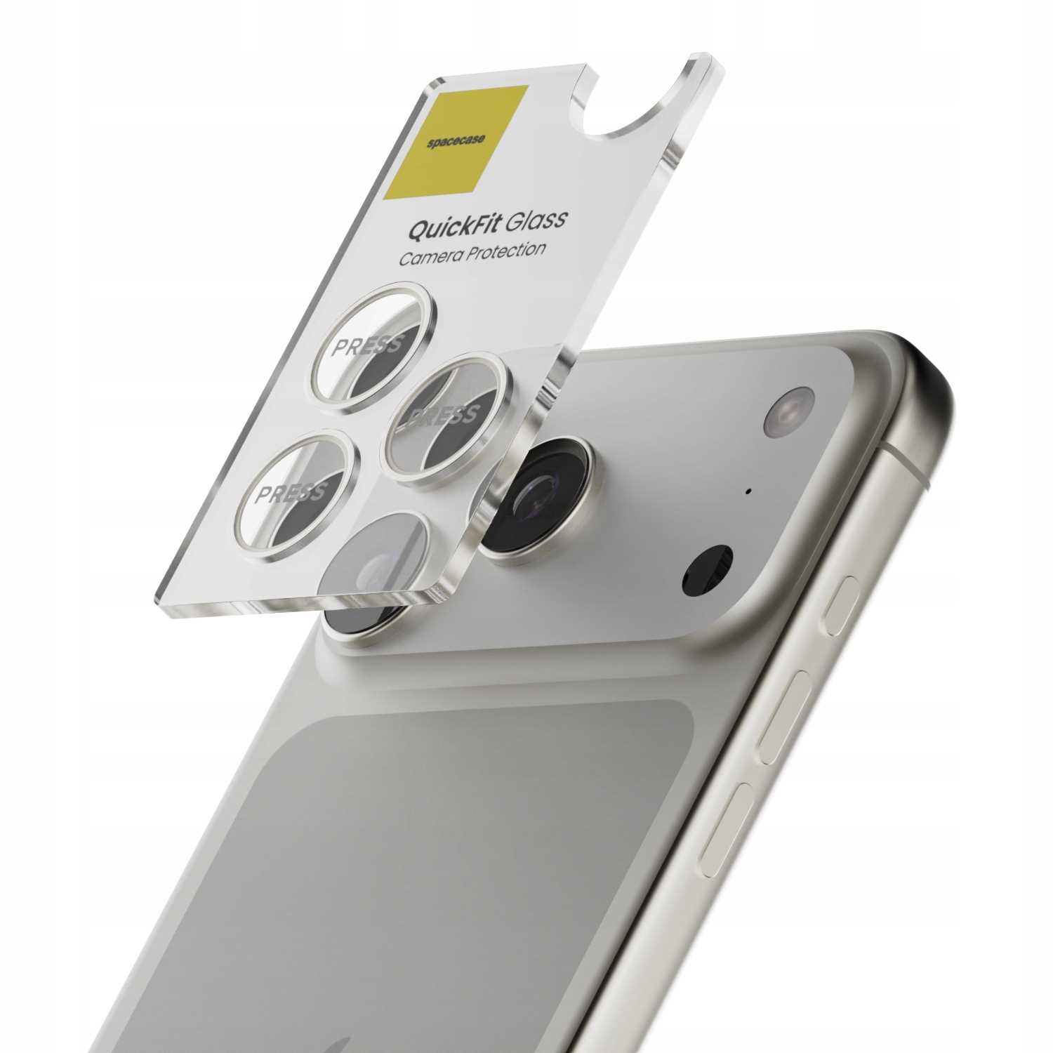 Spacecase Quickfit Camera Iphone 17 Pro / 17 Pro Max Silver