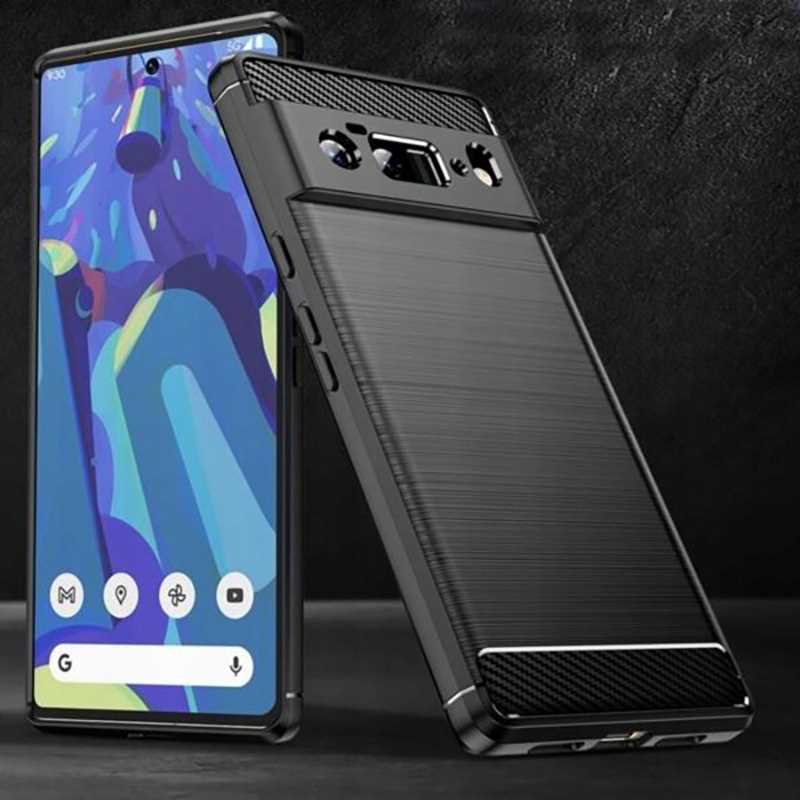 Spacecase Carbon Google Pixel 6A czarny