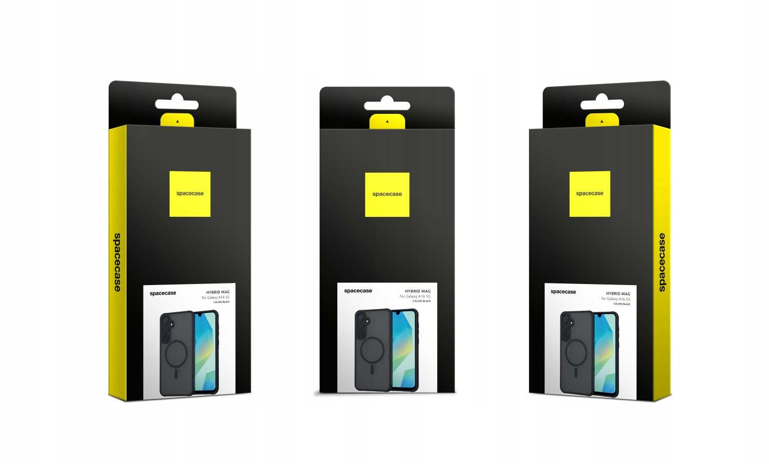 Spacecase Hybrid Mag Galaxy A16 5G Black