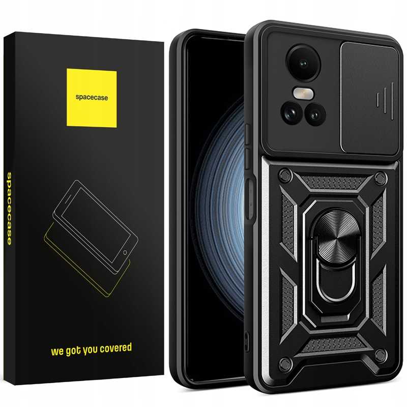 Spacecase Camring Oppo 10/10 Pro 5G black
