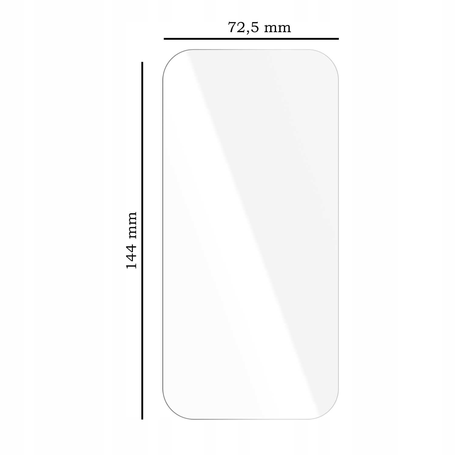 Spacecase Glass Clear iPhone 17/17 Pro