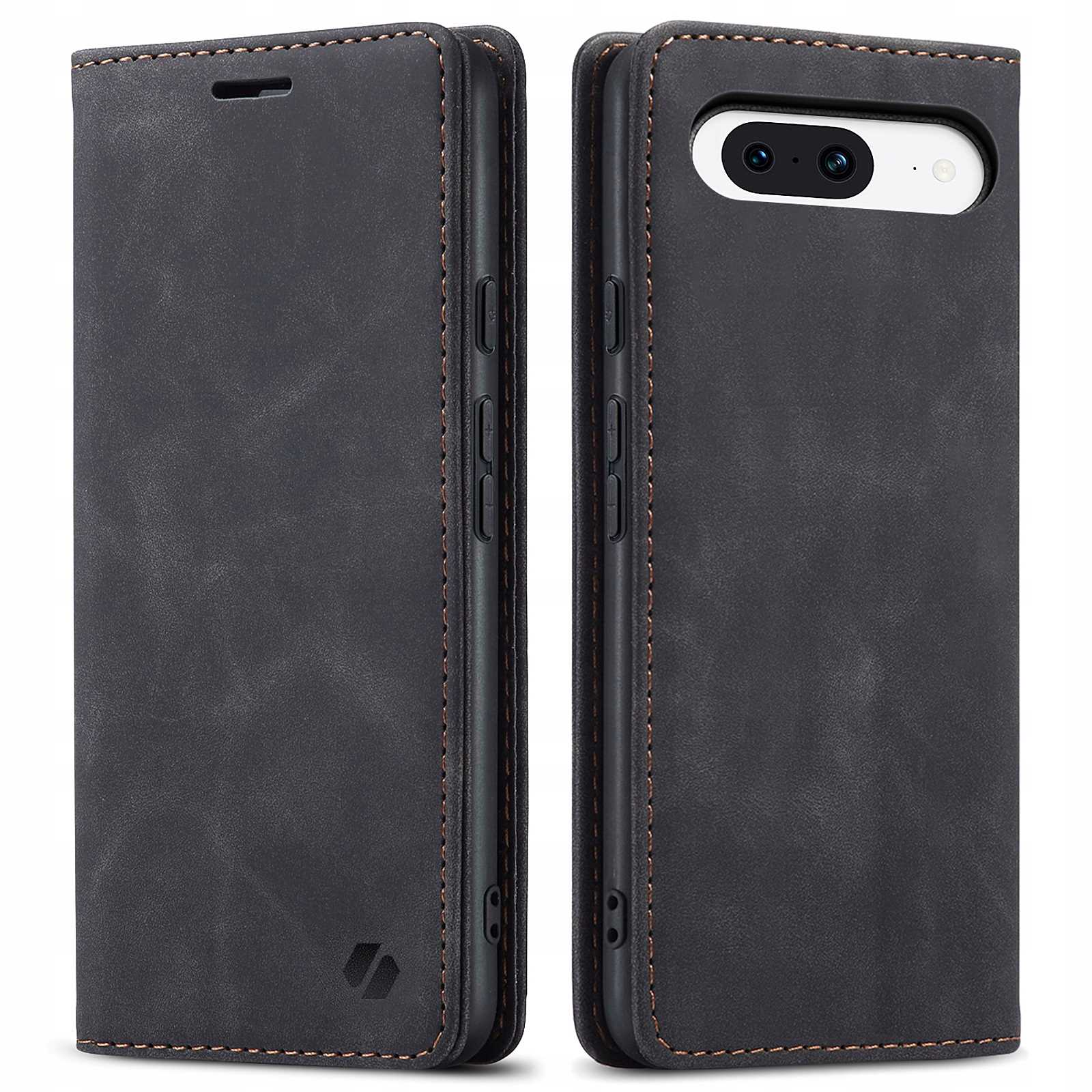 Spacecase Wallet Google Pixel 8A black