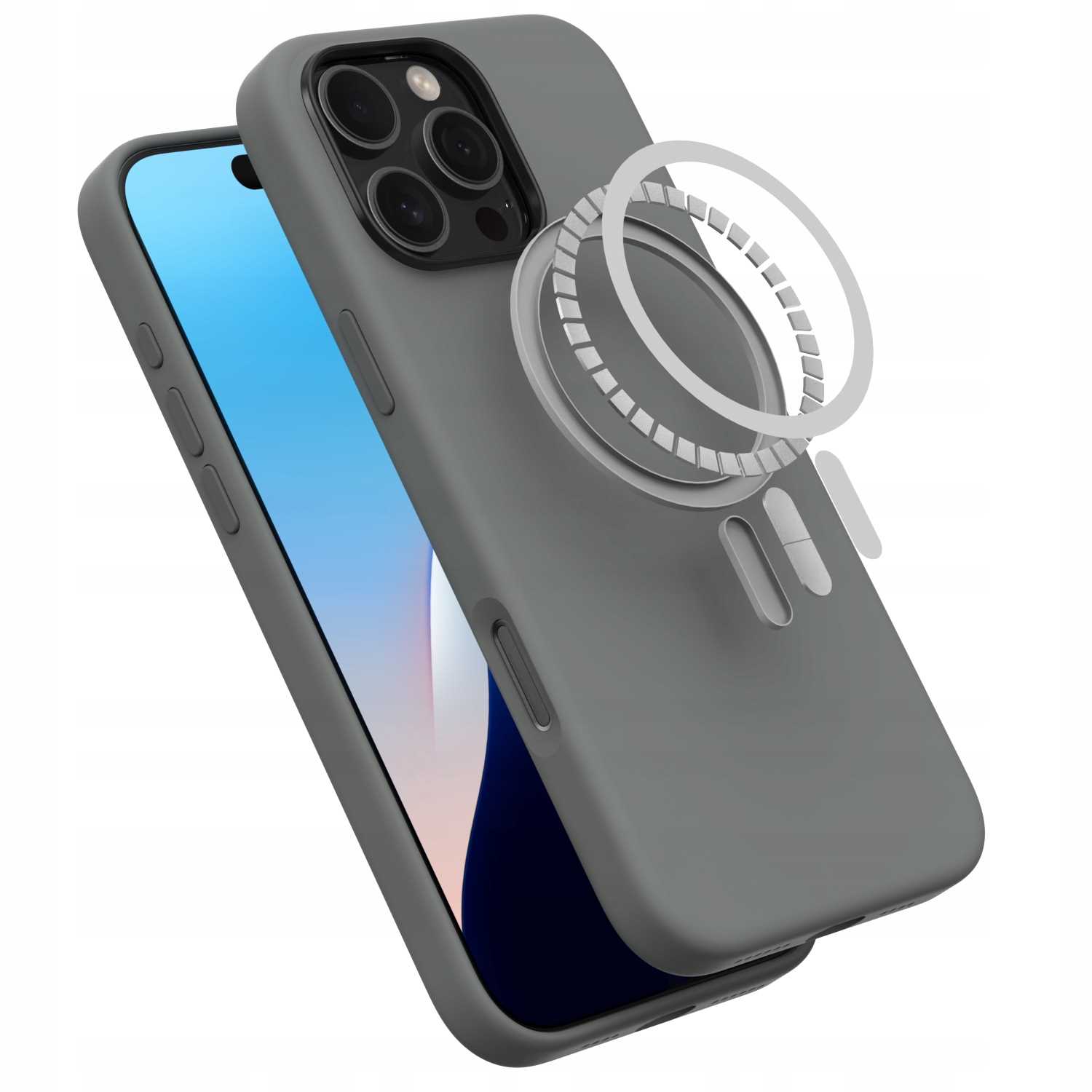 Spacecase Pure Mag Iphone 16 Pro Max Gray