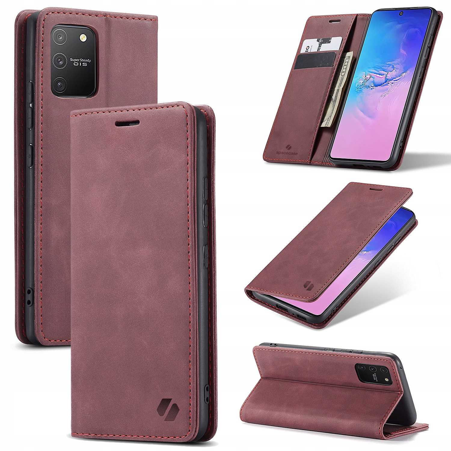 Spacecase Wallet Galaxy S10 Lite Red