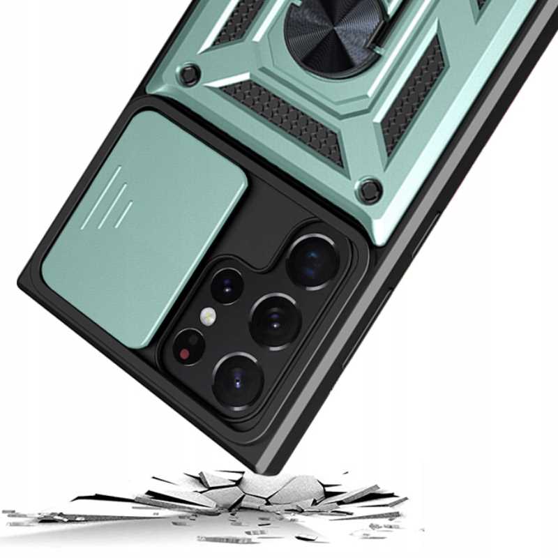 Spacecase Camring Galaxy S22 Ultra Green