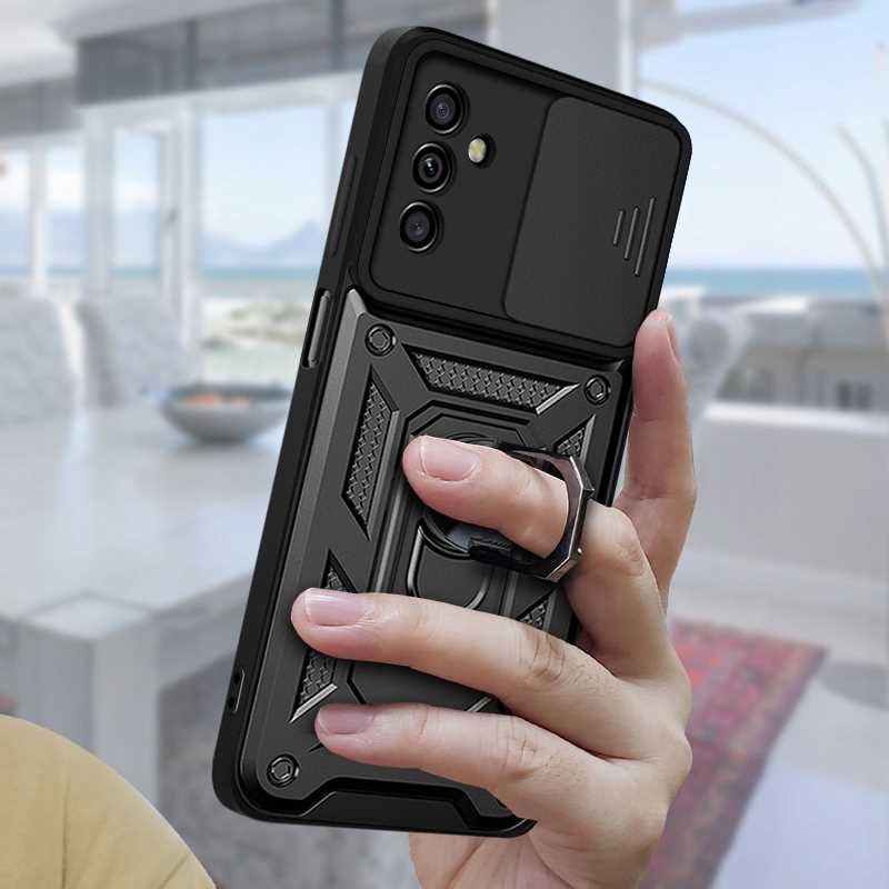 Spacecase Camring Galaxy A04s/A13 5G black