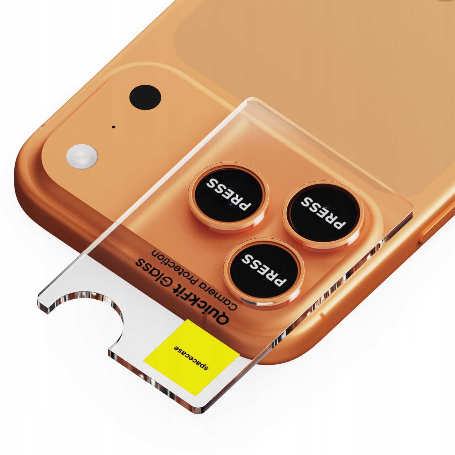 Spacecase Quickfit Camera iPhone 17 Pro / 17 Pro Max orange