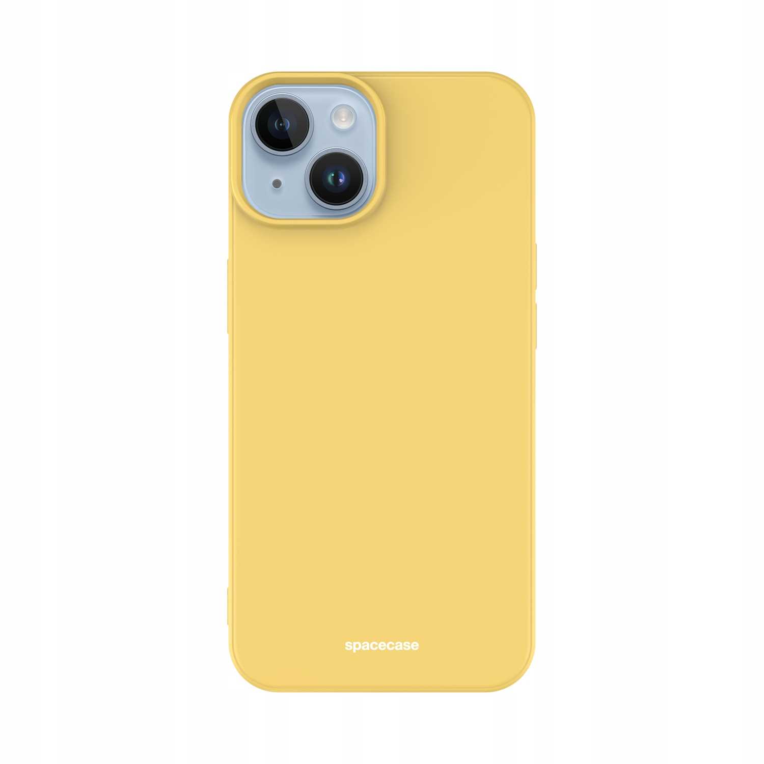 Spacecase Silicone Case iPhone 14 yellow