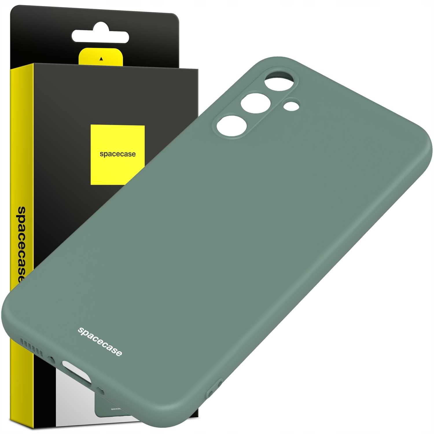 Spacecase Silicone Case Galaxy A54 5G dark green