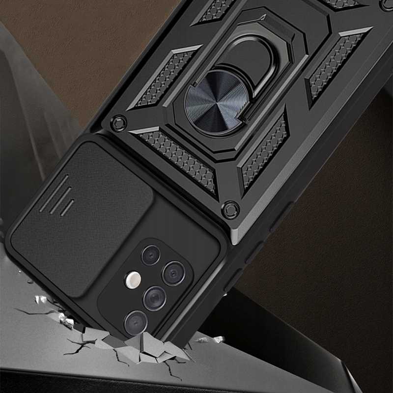 Spacecase Camring Galaxy A71 black