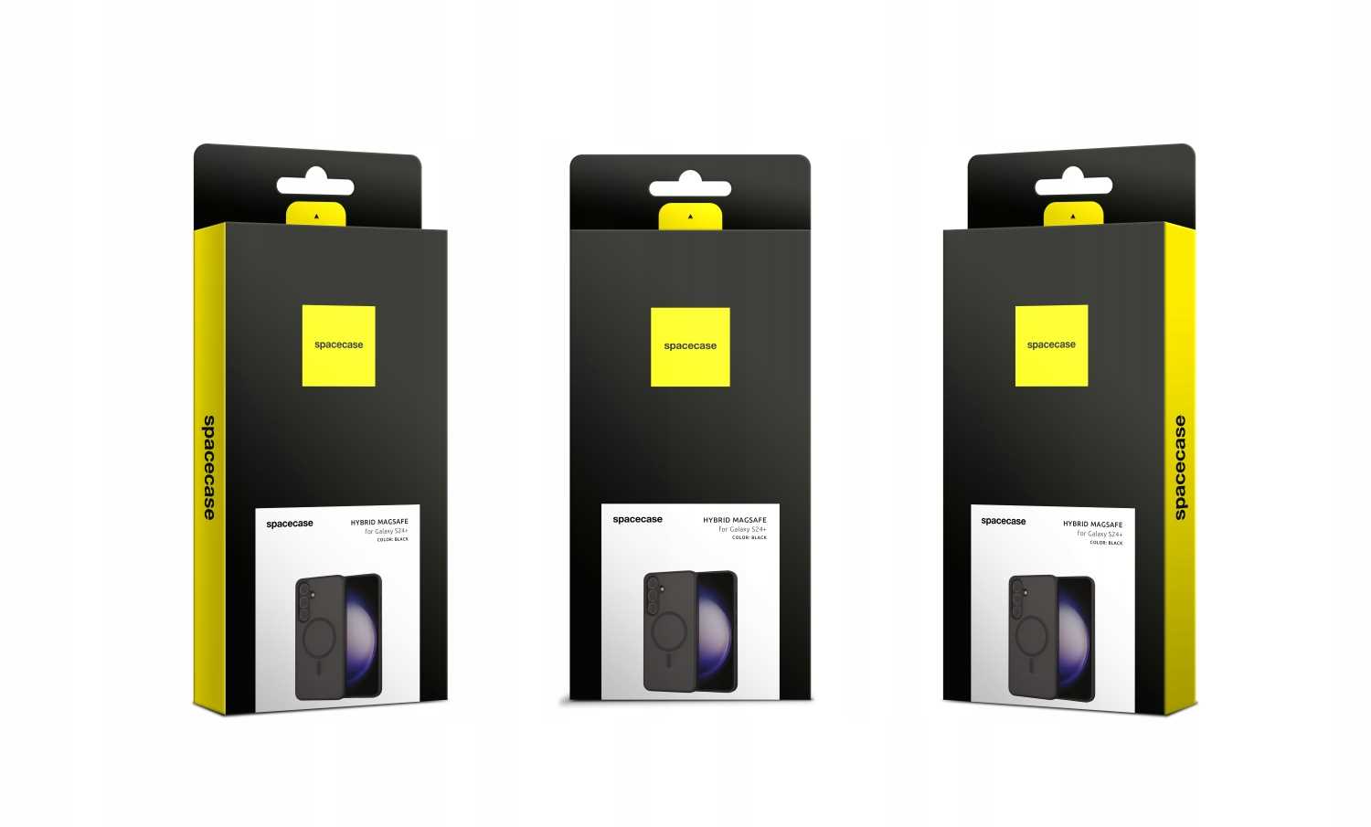 Spacecase Hybrid Mag Galaxy S24+ black