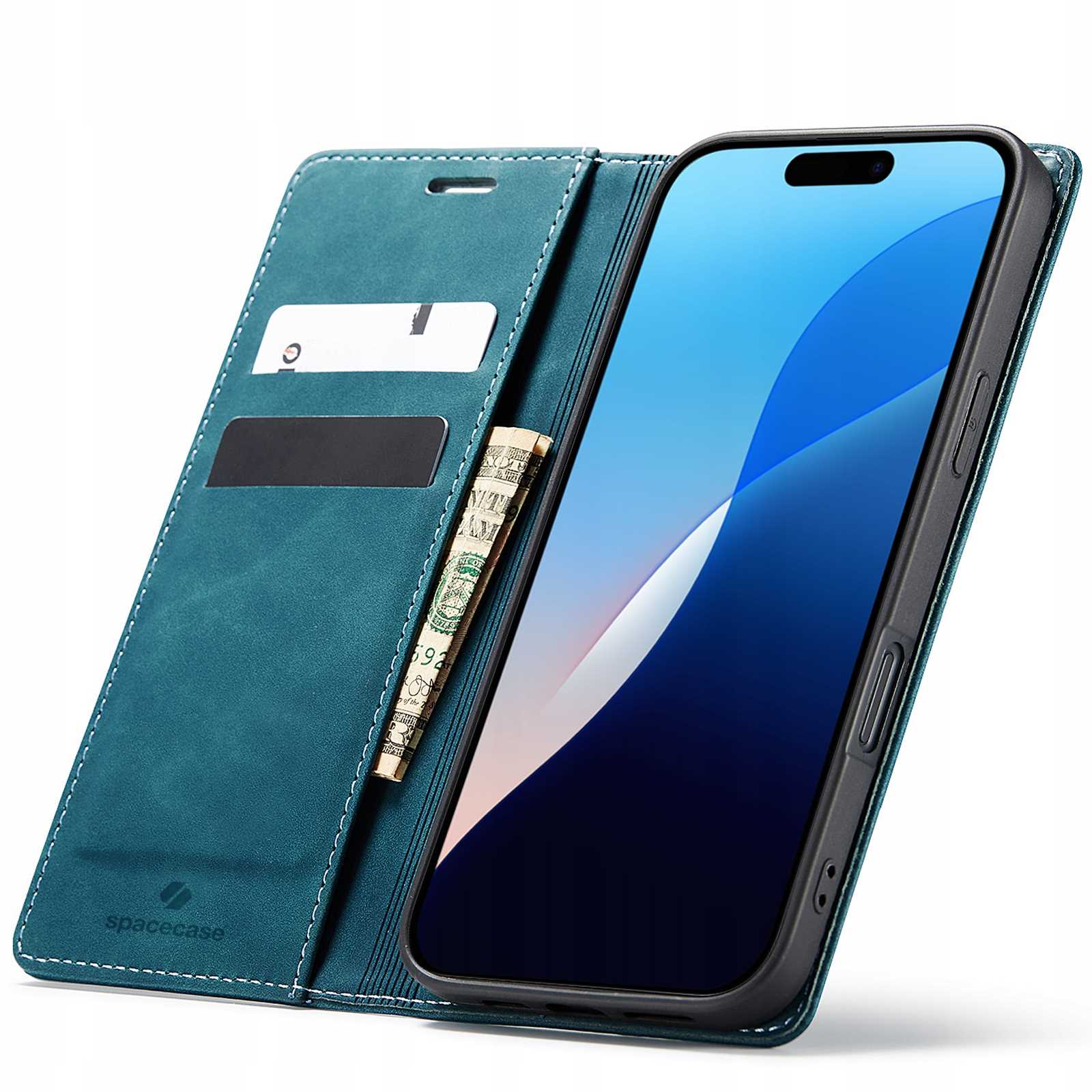 Spacecase Wallet Iphone 16 Pro Max Blue