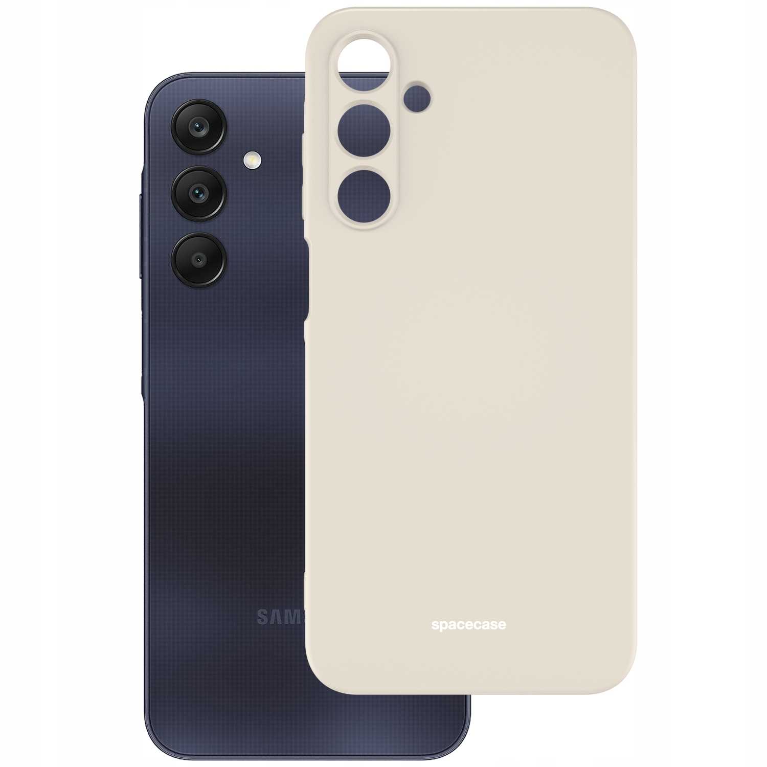 Spacecase Silicone Case Galaxy A25 5G Bone