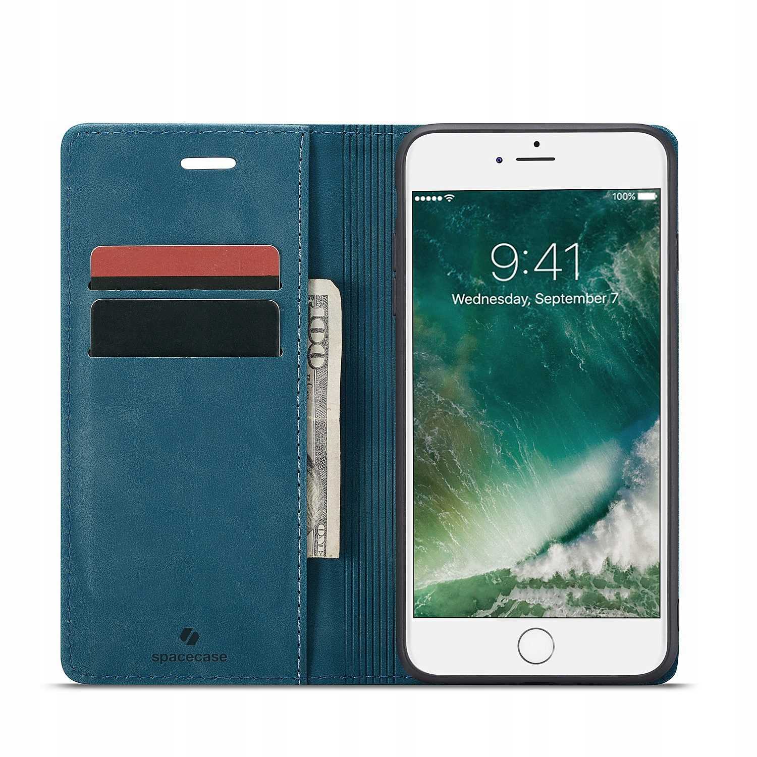 Spacecase Wallet iPhone 6/6s Plus blue