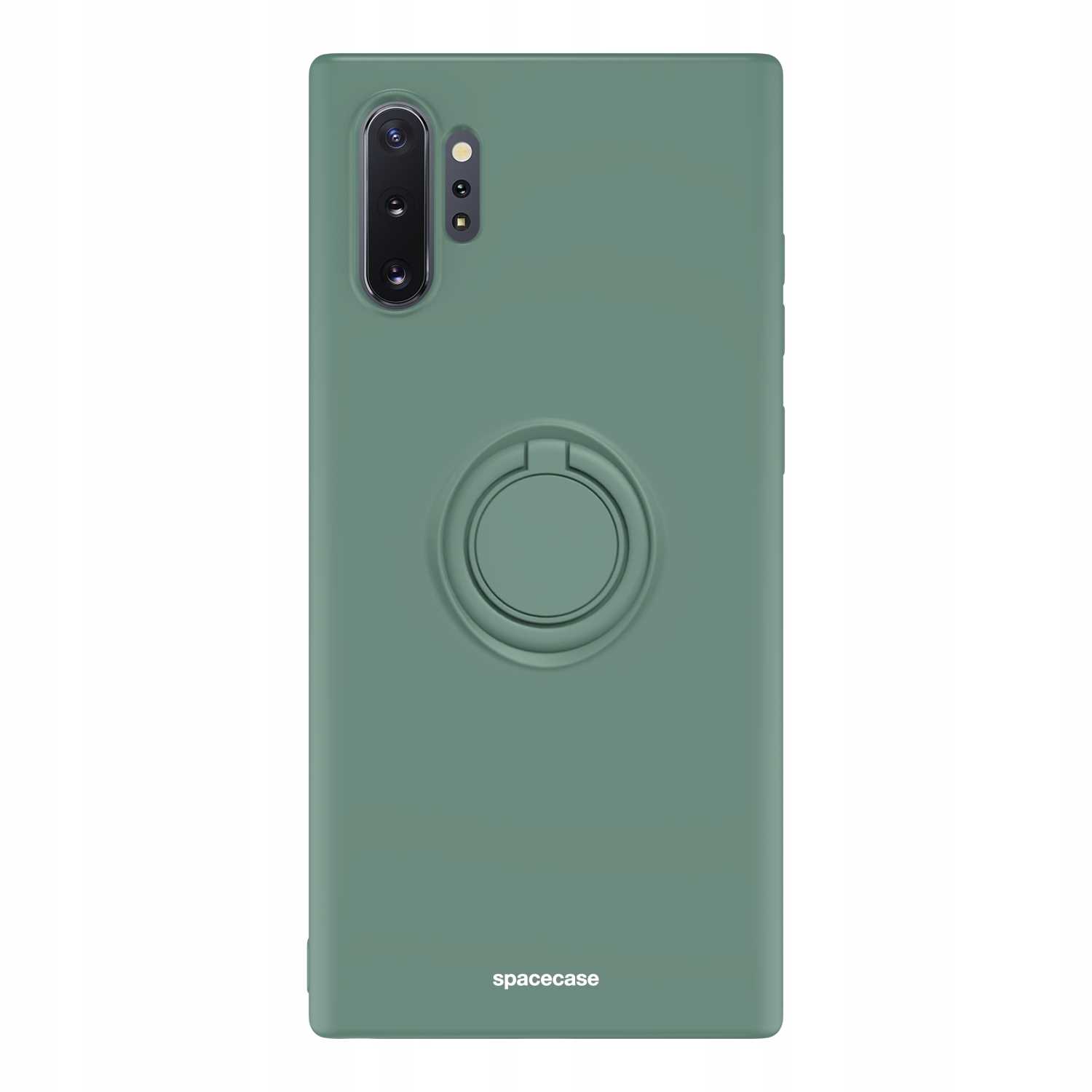 Spacecase Silicone Ring Galaxy Note 10+ Dark Green
