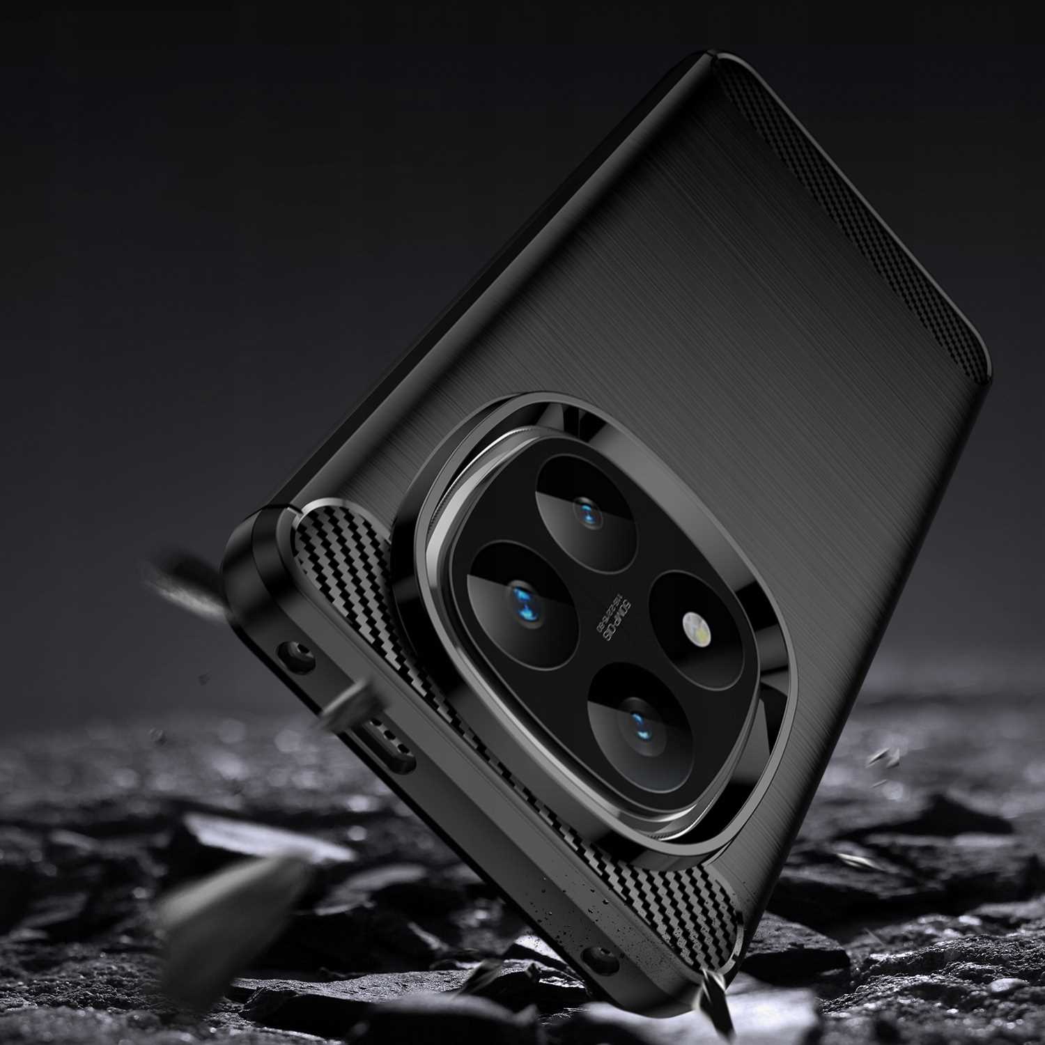 Spacecase Carbon Redmi Note 14 Pro+ 5G Black